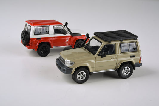 1:64 2014 Toyota Land Cruiser 71 SWB
 Tokyo Autosalon Livery / Sandy Taupe