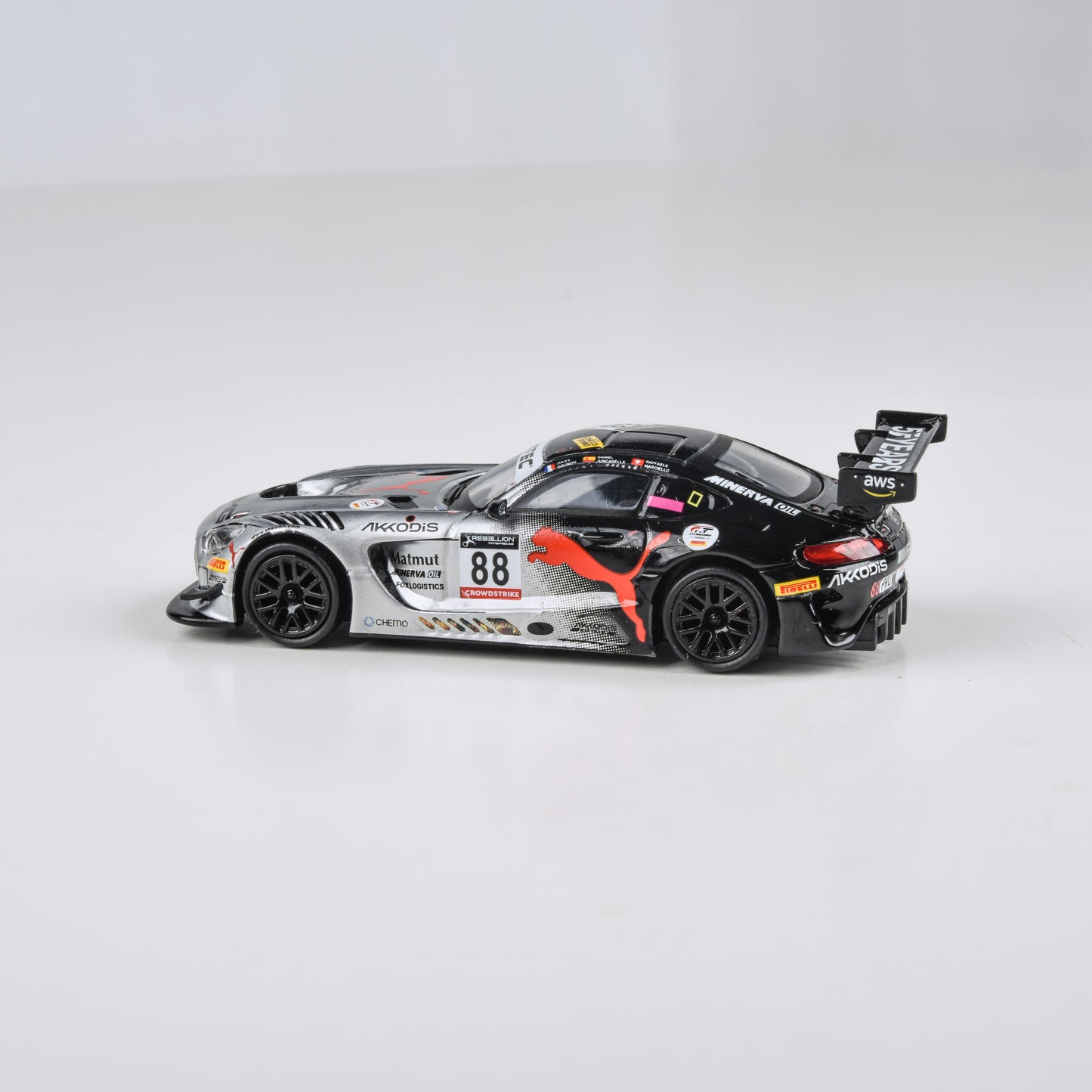 1:64 Mercedes-AMG GT3 Evo 2022 24H Spa P1 Akkodis ASP #88