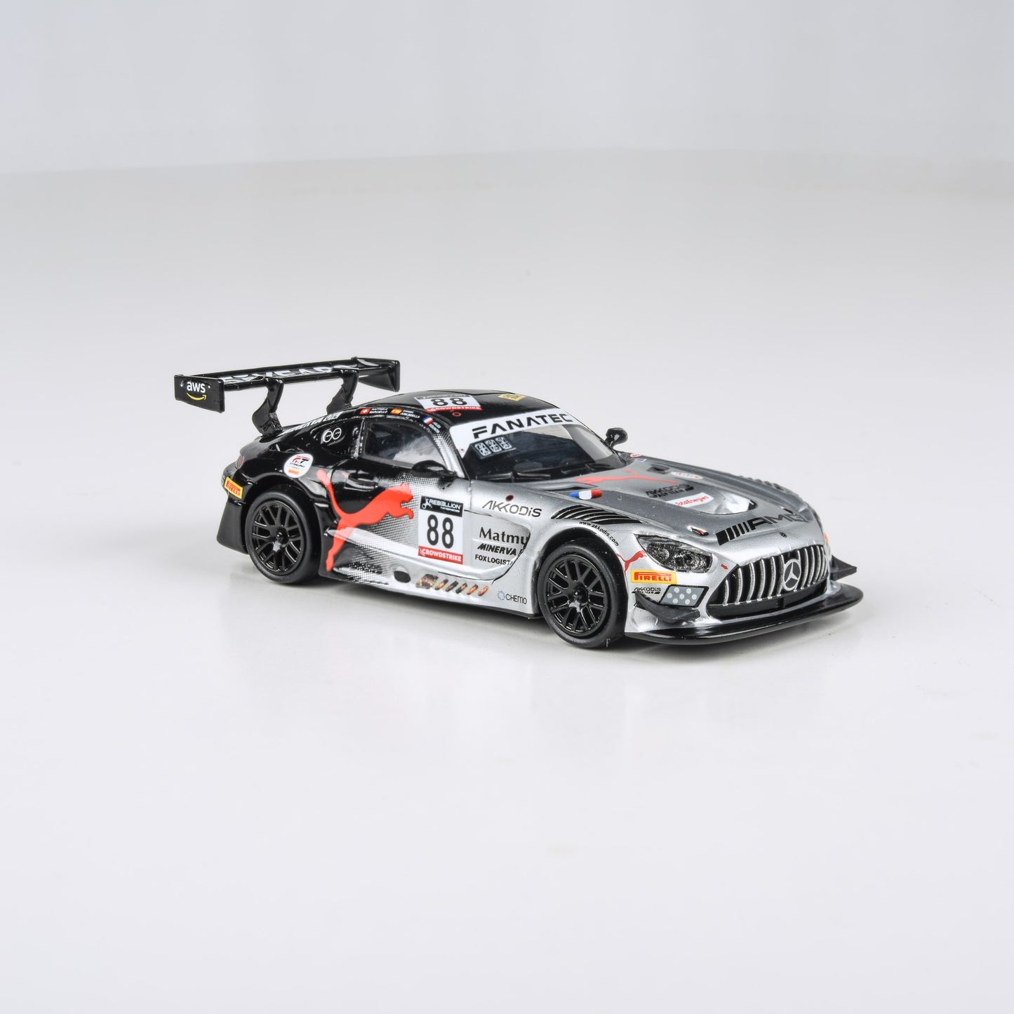 1:64 Mercedes-AMG GT3 Evo 2022 24H Spa P1 Akkodis ASP #88