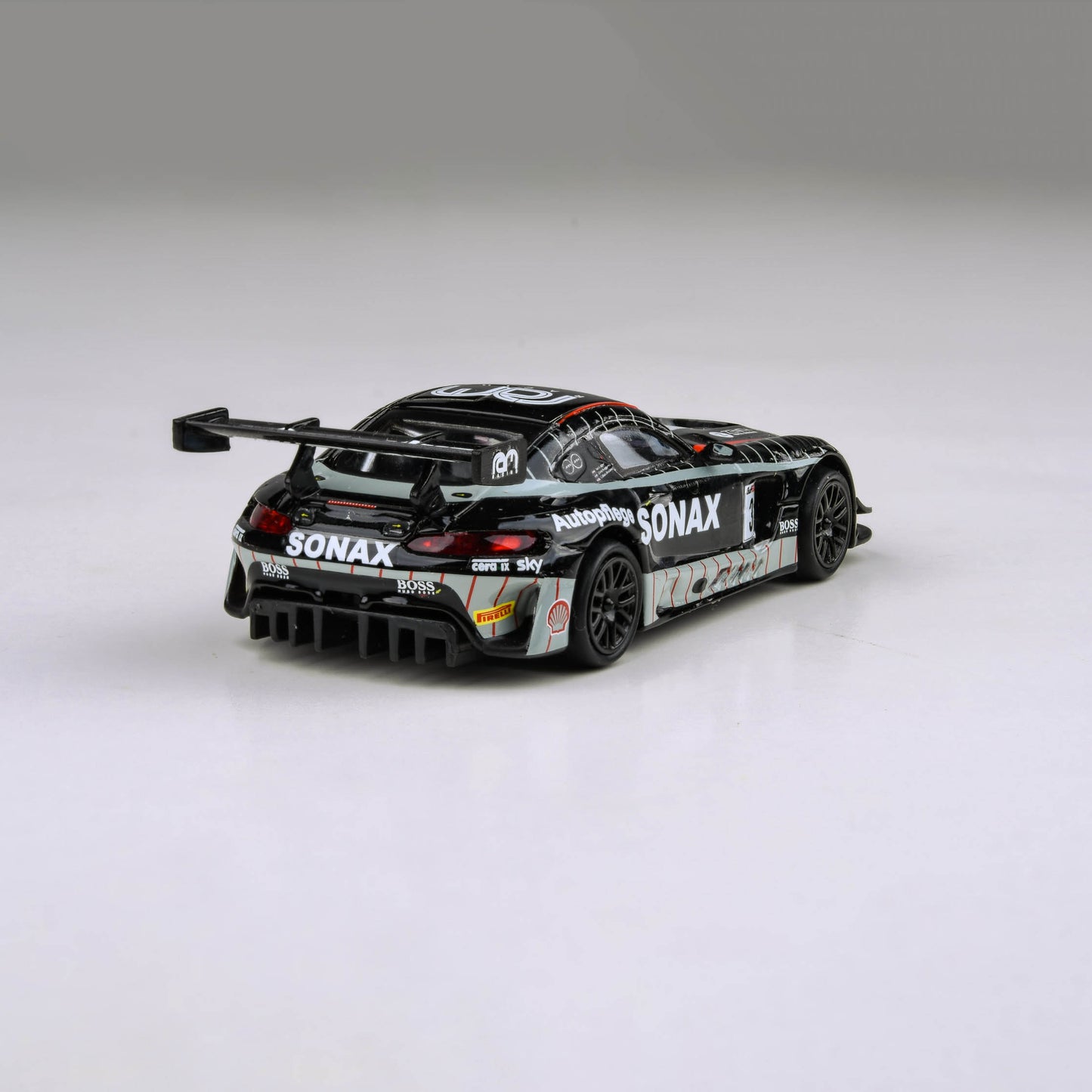 1:64 Mercedes-AMG GT3 Evo 2021 Gulf 12H Ram Racing - Sonax