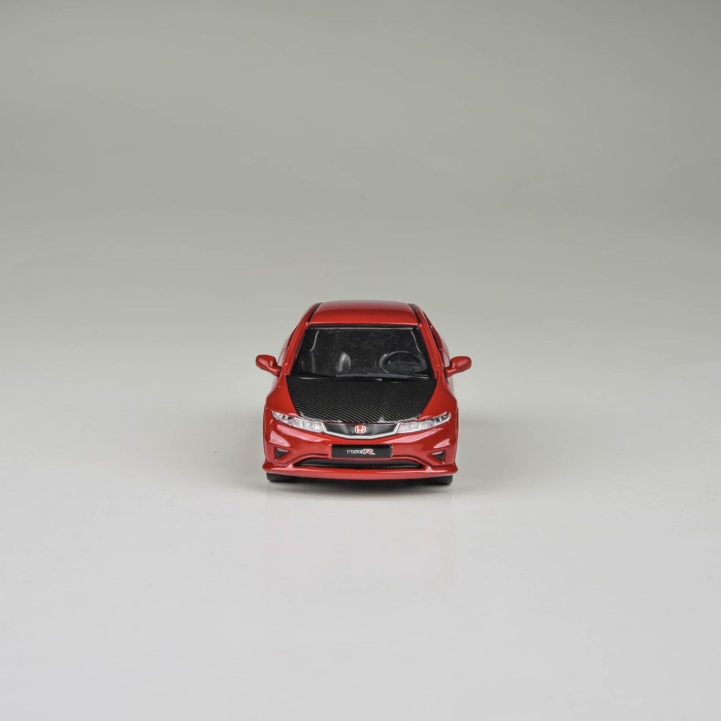 1:64 Honda 2007 Civic Type R FN2 Euro - Milano Red w/Carbon Hood