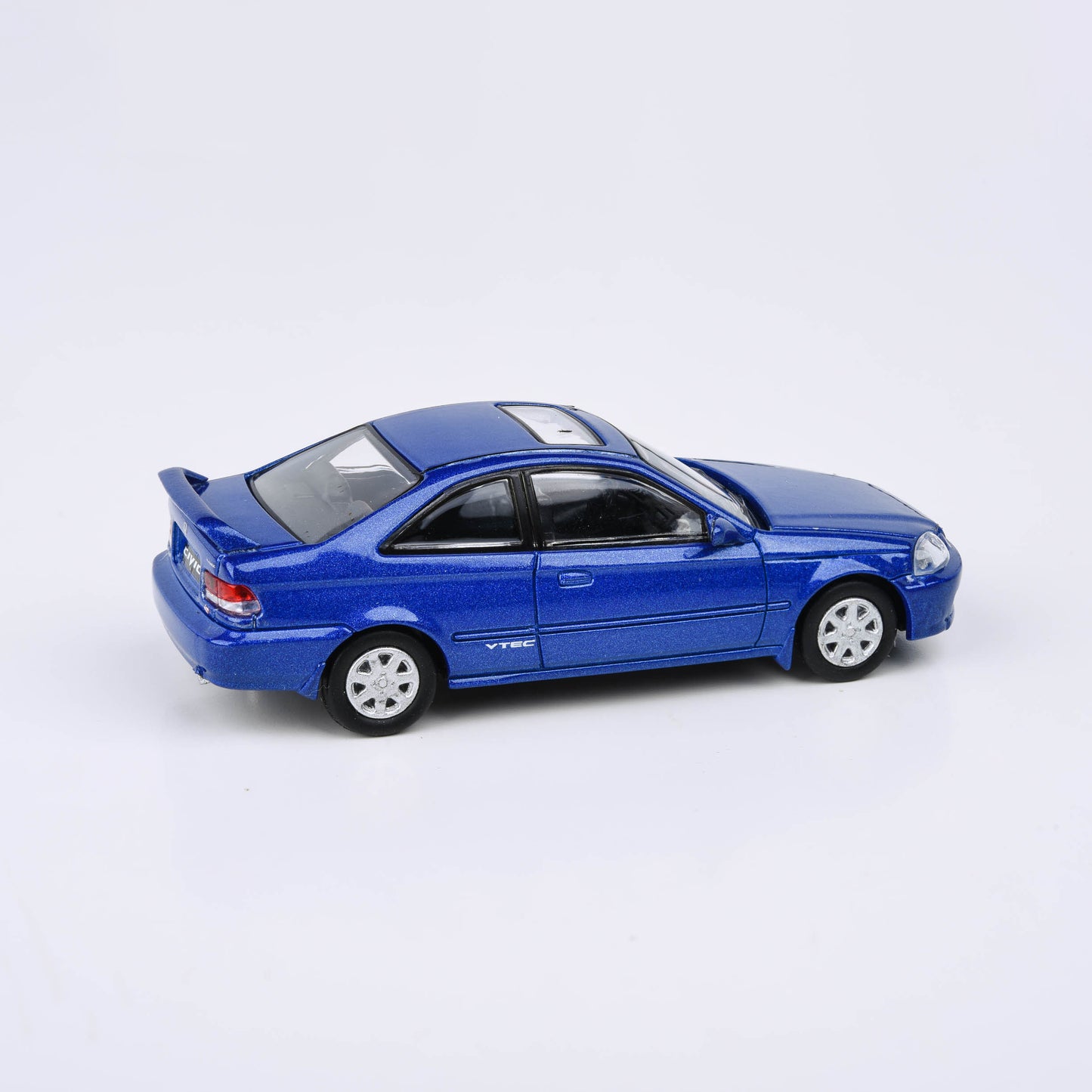 1:64 1999 Honda Civic Si EM1 - Electron Blue / Milano Red