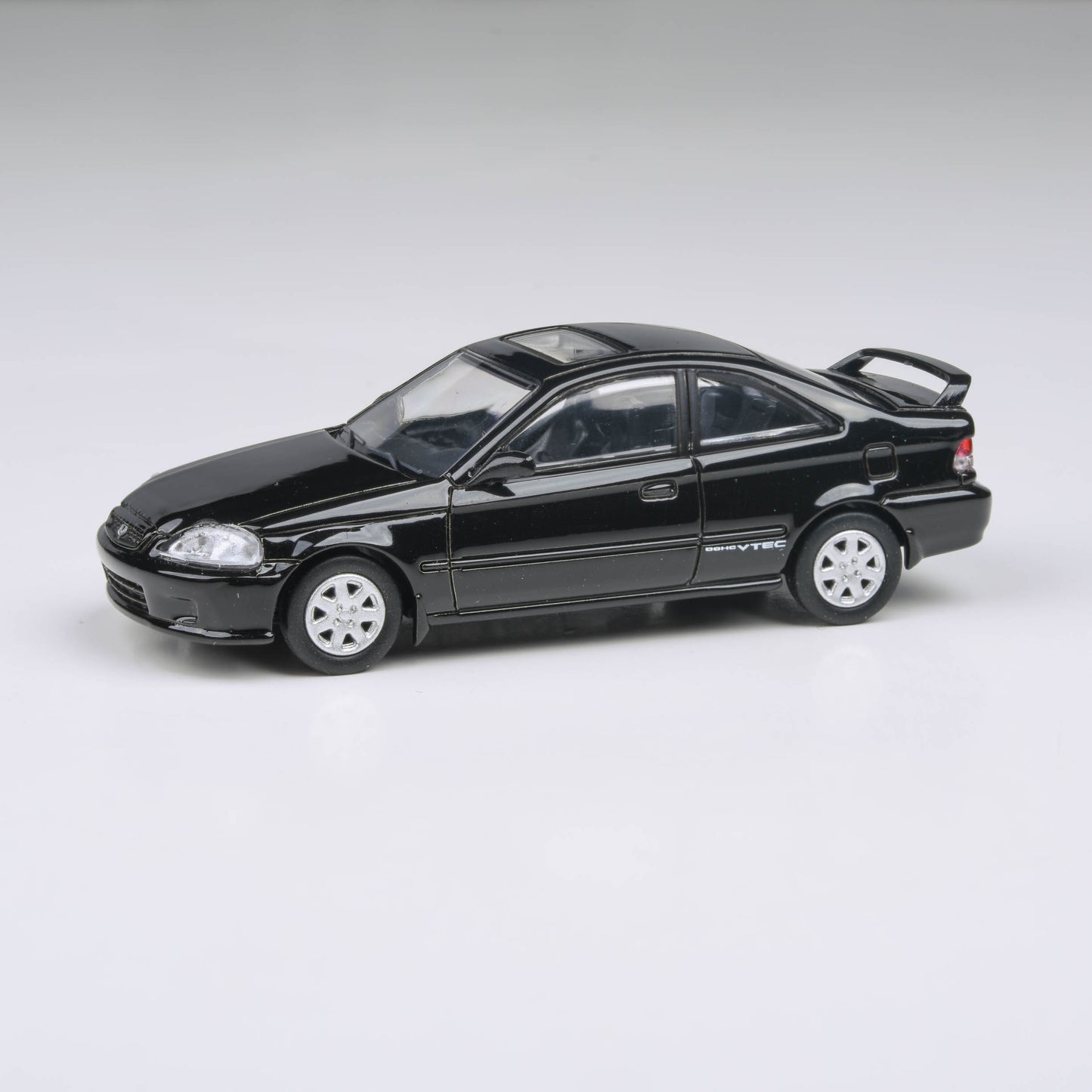 1:64 1999 Honda Civic Si EM1 - Flamenco Black / Taffeta White