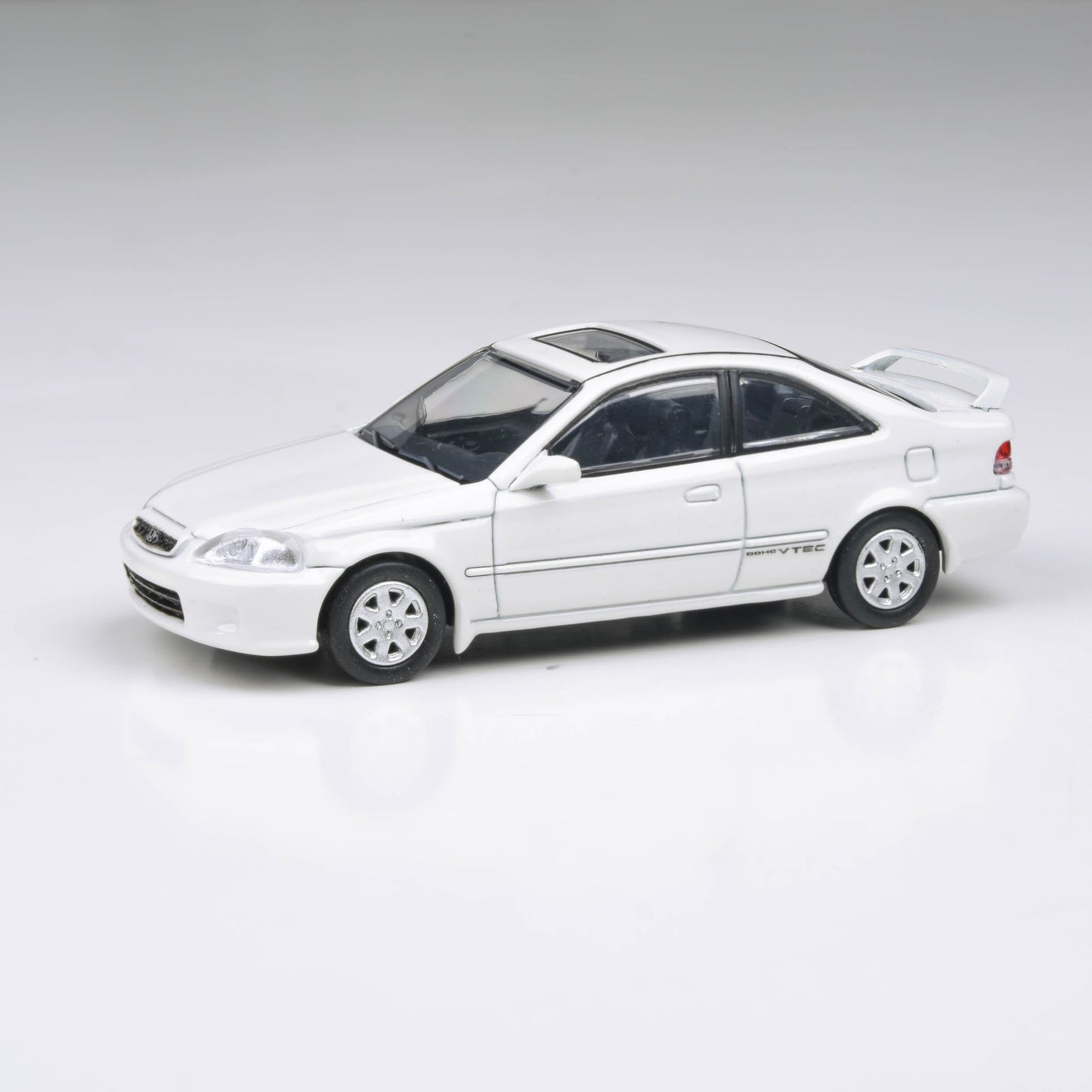 1:64 1999 Honda Civic Si EM1 - Flamenco Black / Taffeta White
