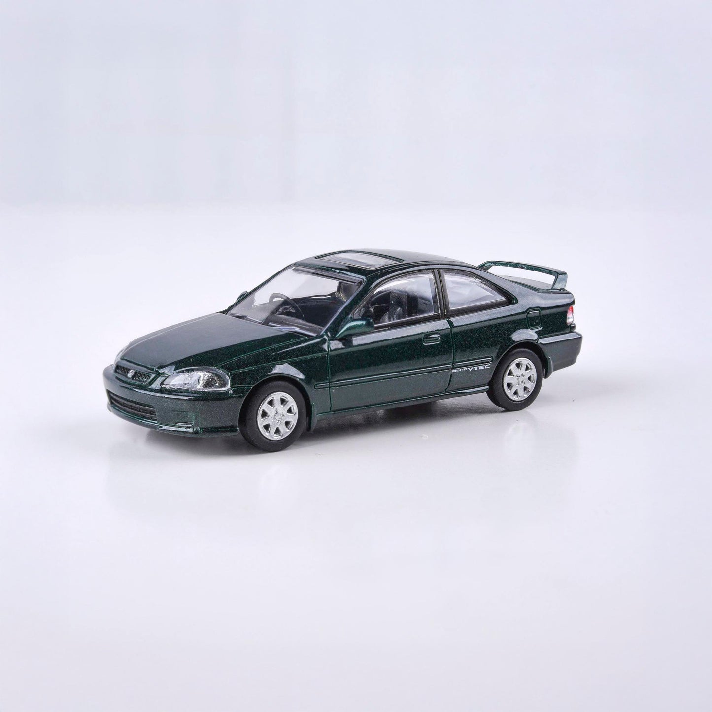 1:64 1999 Honda Civic Si EM1 Clover Green Pearl