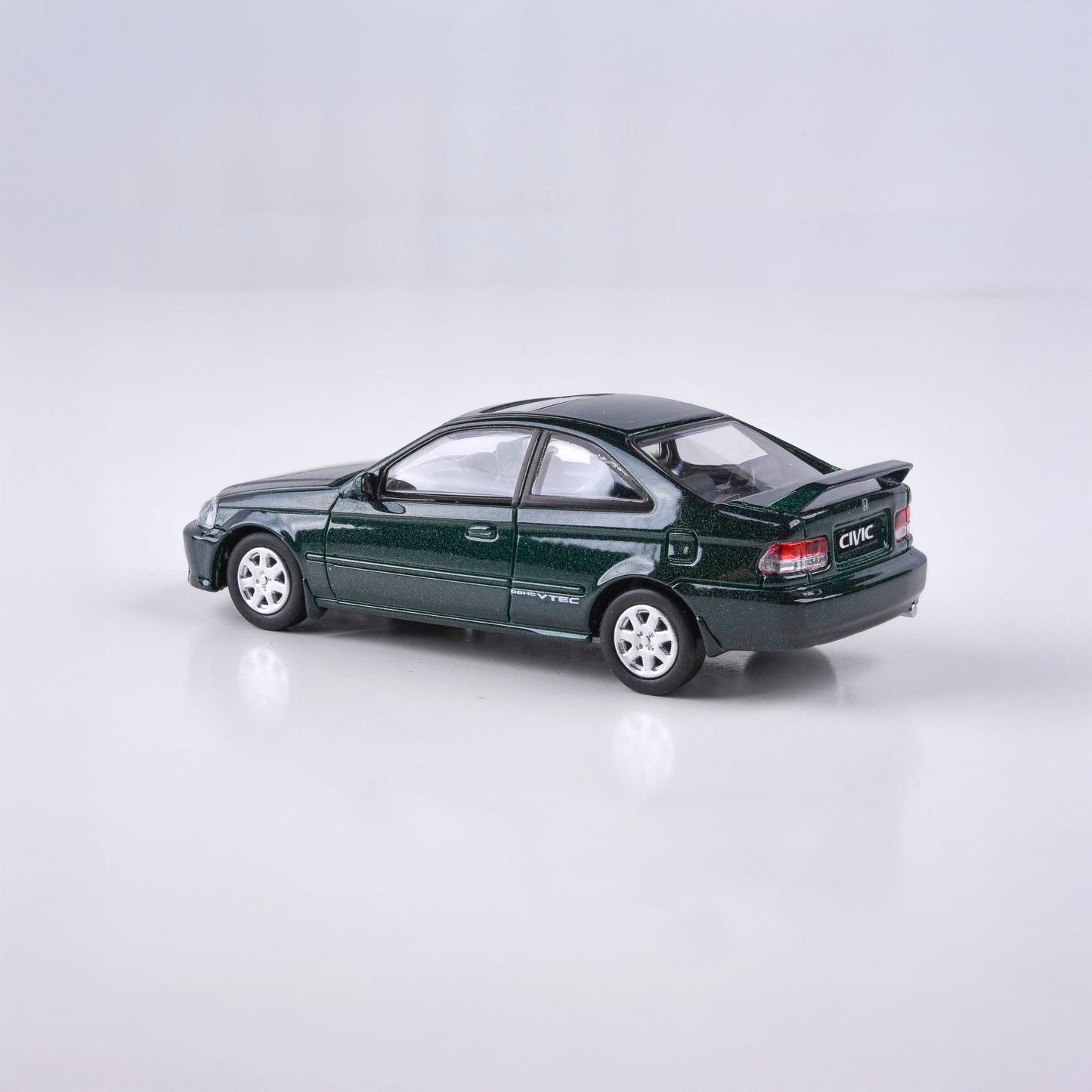 1:64 1999 Honda Civic Si EM1 Clover Green Pearl