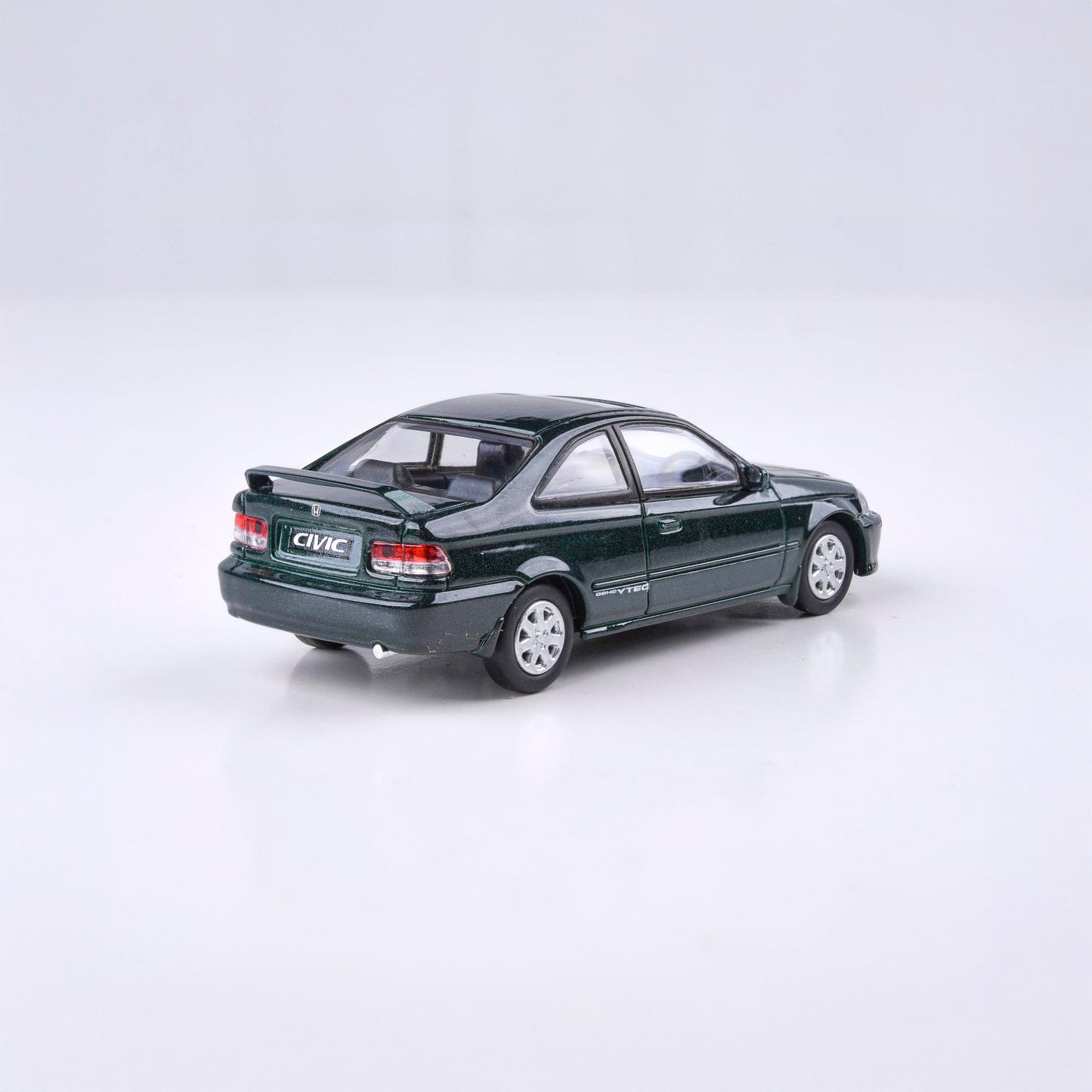 1:64 1999 Honda Civic Si EM1 Clover Green Pearl