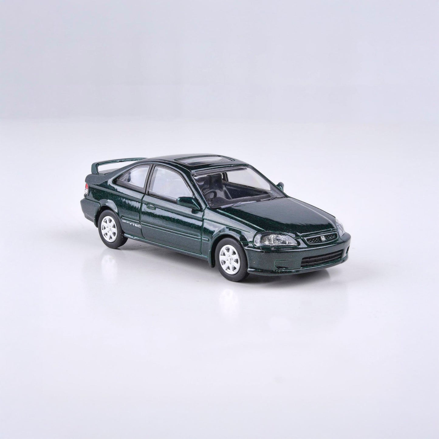 1:64 1999 Honda Civic Si EM1 Clover Green Pearl