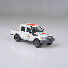 Load image into Gallery viewer, 1:64 2014 Toyota Land Cruiser 79 Pickup Red Cross

