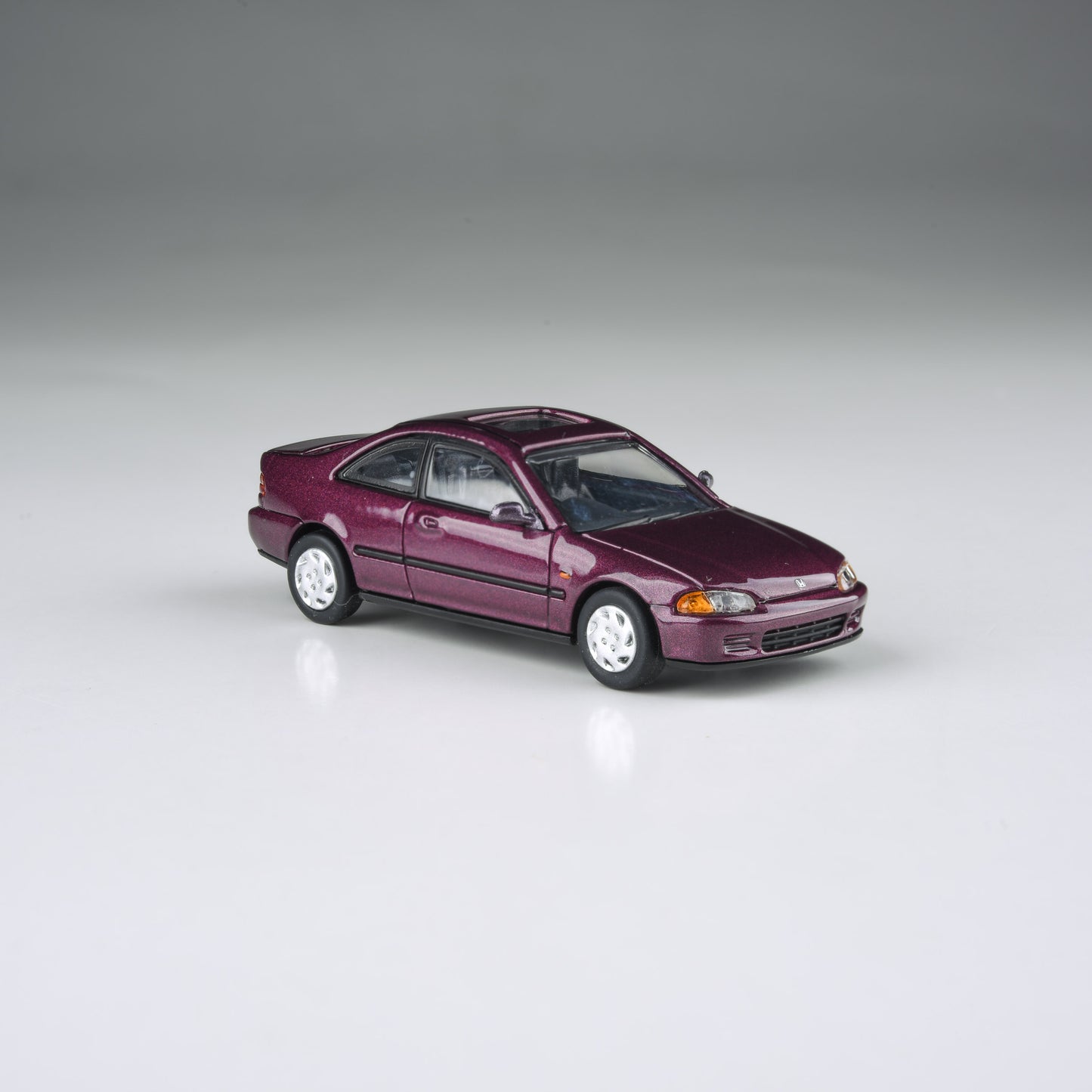 1:64 1995 Honda Civic Coupe EJ1 - Camellia Red