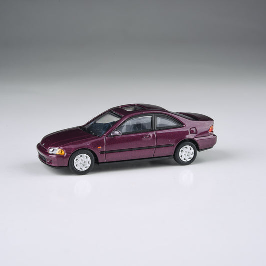 1:64 1995 Honda Civic Coupe EJ1 - Camellia Red