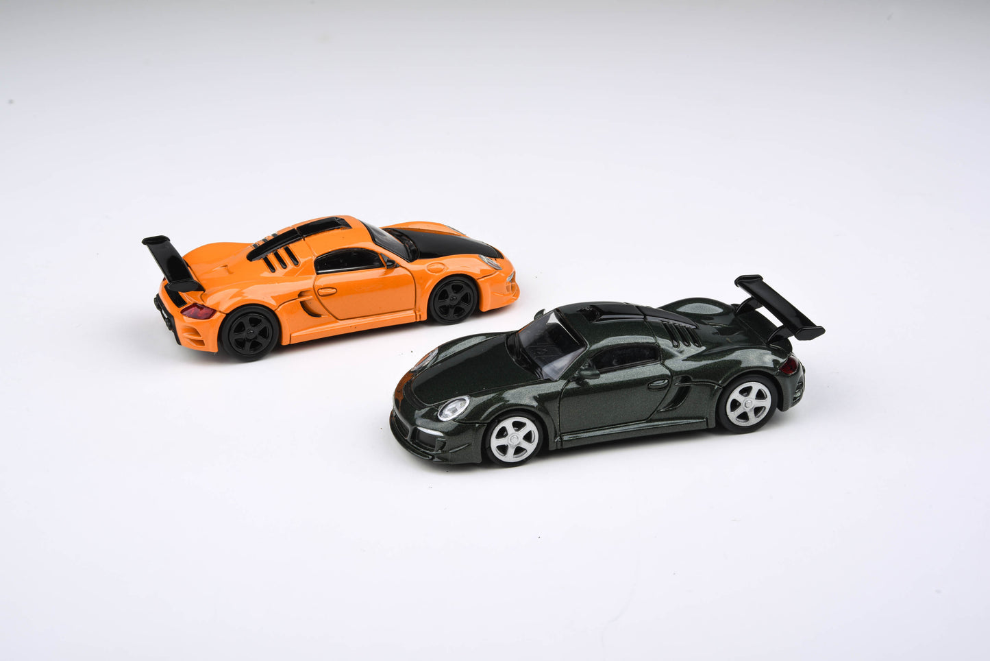 1:64 2012 RUF CTR3 - Oak Green / Orange