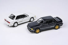 Load image into Gallery viewer, 1:64 Mitsubishi Galant VR-4 Cosmic Blue / Sophia White
