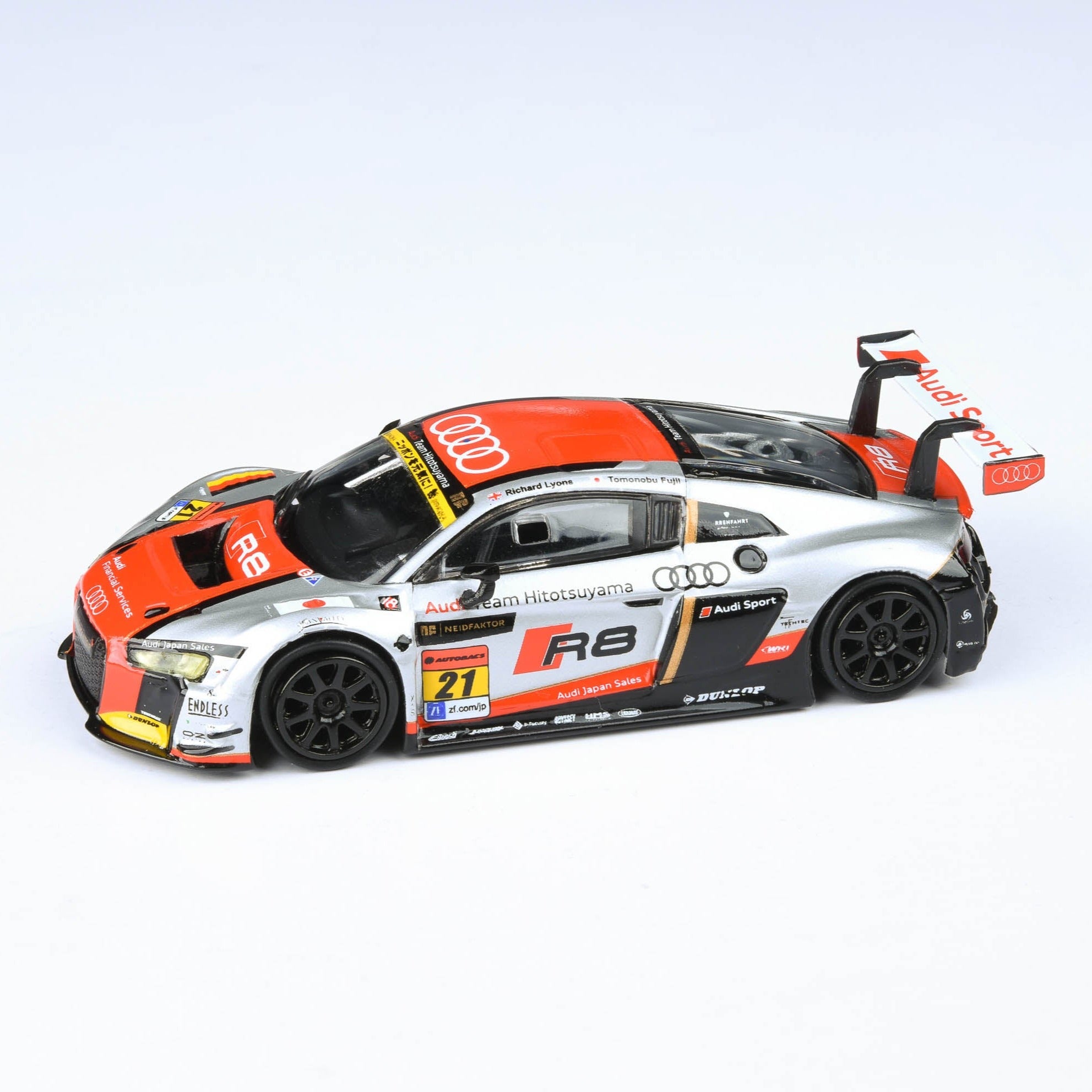 1:64 Audi R8 LMS 2015 - 2016 Team Hitotsuyama #21