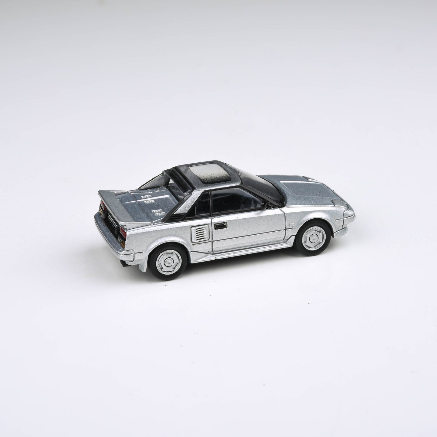 1:64 1985 Toyota MR2 MK1 Silver / Black