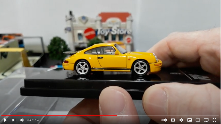 RUF CTR Yellowbird review by Ron's Muscle Car Diecast