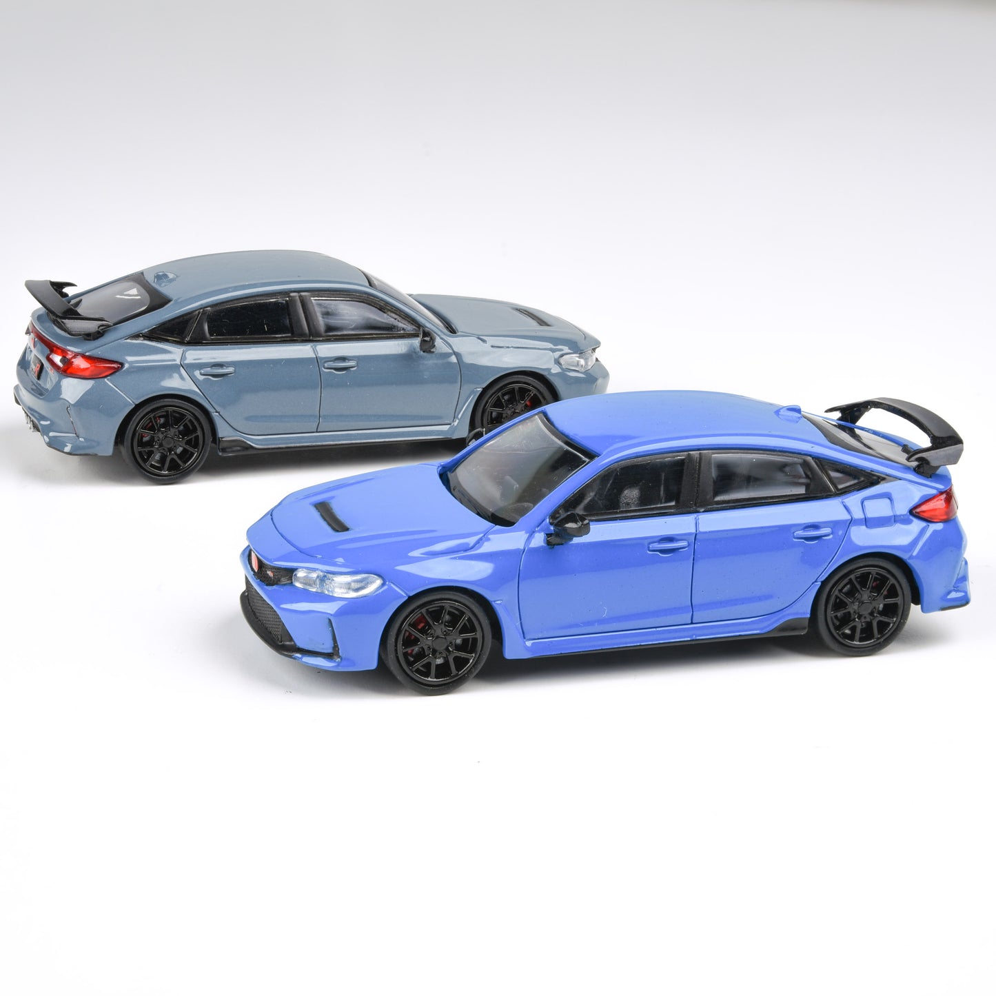 1:64 2023 Honda Civic Type R FL5 - Boost Blue Pearl / Sonic Grey Pearl