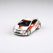 Load image into Gallery viewer, 1:64 Honda 2007 Civic Type R FN2 Euro - JAS Livery / Championship White + Carbon Hood
