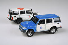 Load image into Gallery viewer, 1:64 Toyota 2014 Land Cruiser 76 JAF Livery / IRC Livery
