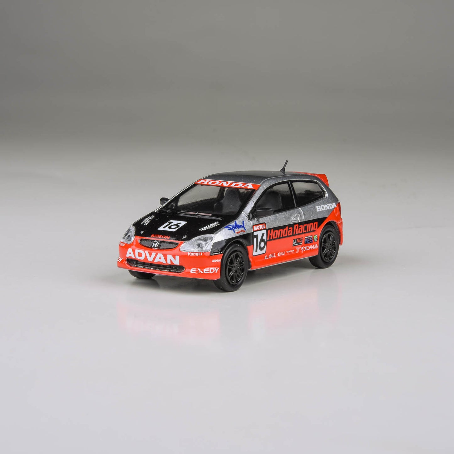 1:64 Honda Civic Si EP3 2005 SEMA RealTime Racing