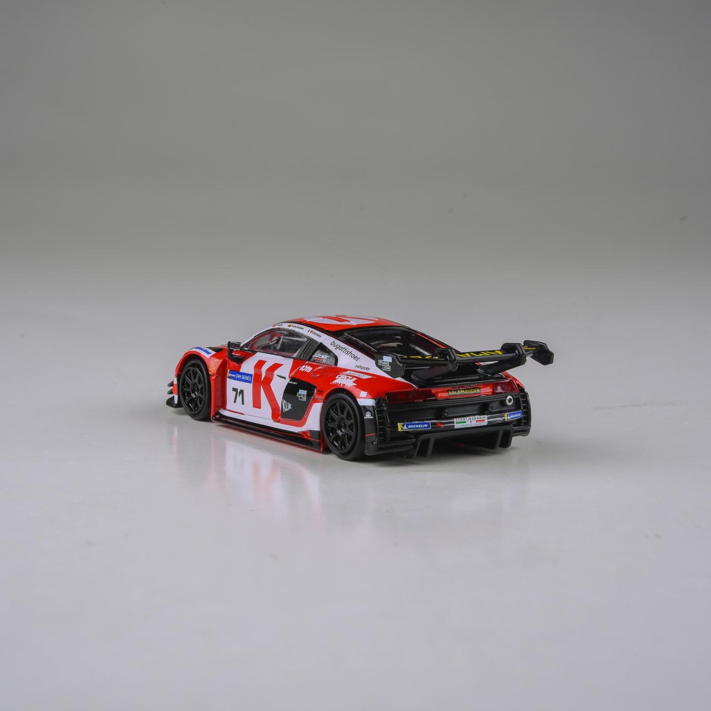 1:64 Audi R8 LMS GT3 evo II 2025 12H of Misano Juta Racing #71