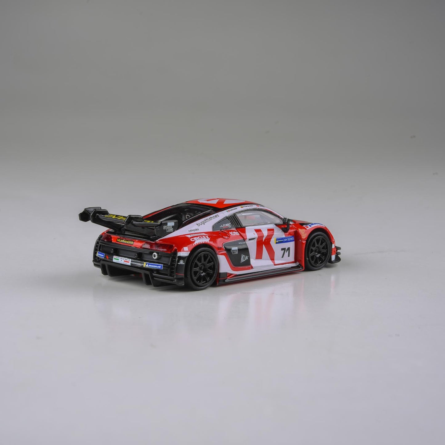 1:64 Audi R8 LMS GT3 evo II 2025 12H of Misano Juta Racing #71