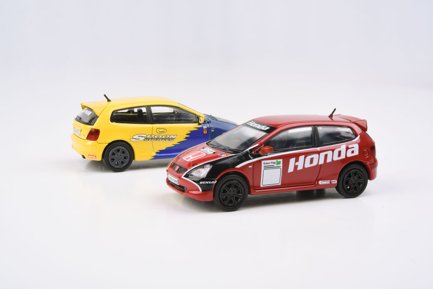 1:64 Honda 2001 Civic Type R EP3 - Spoon Livery / BTCC Honda Racing