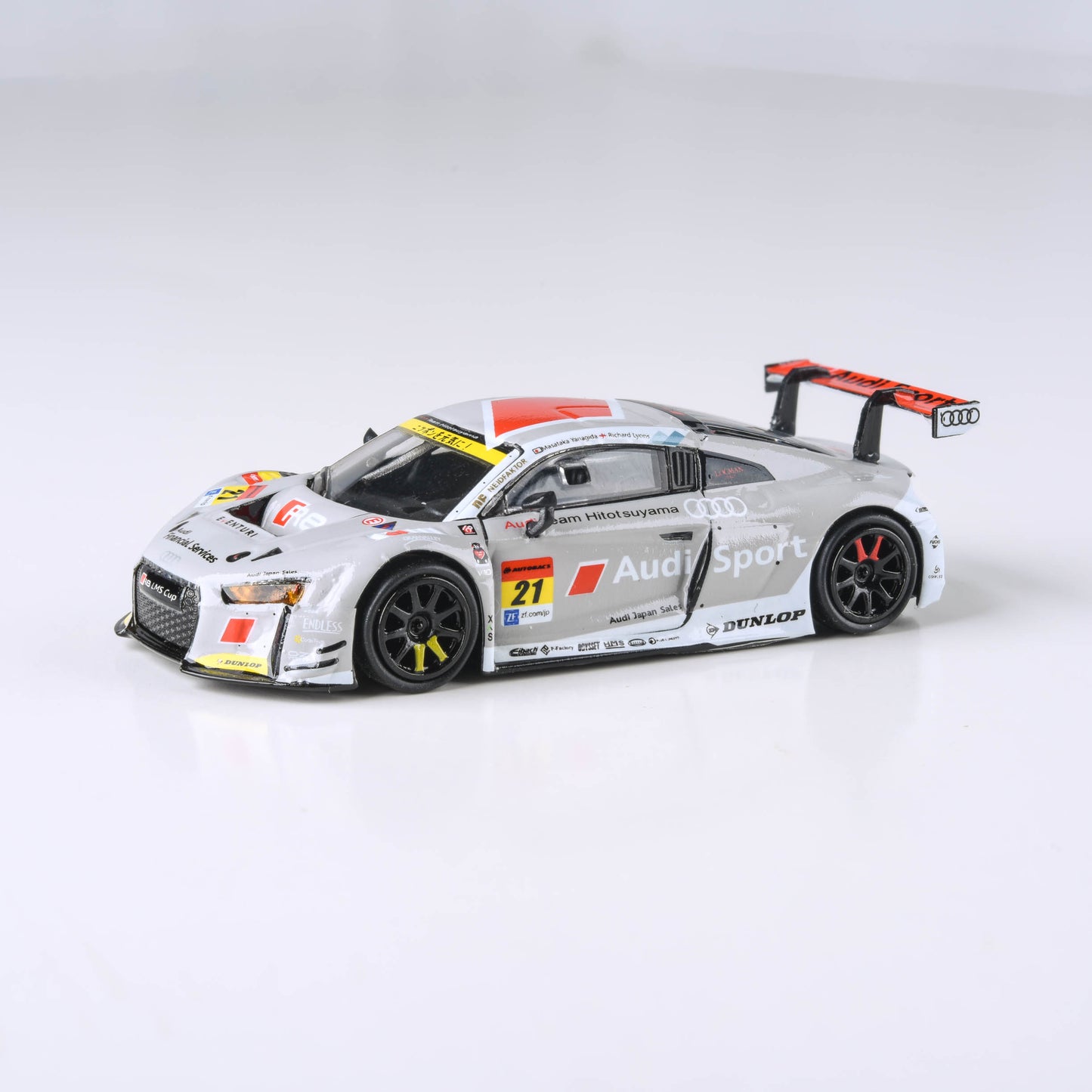 1:64 Audi R8 LMS - 2017 Team Hitotsuyama #21