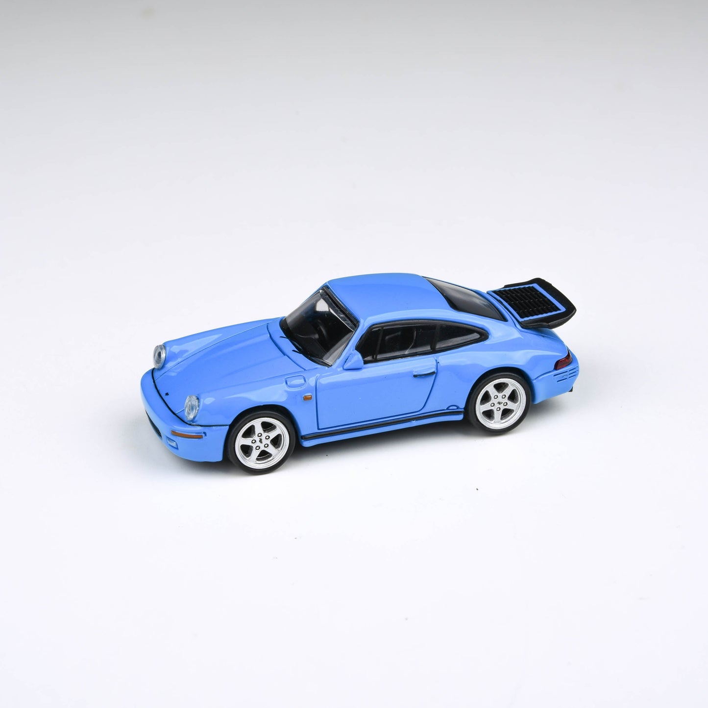 1:64 RUF 1987 CTR Yellowbird - Grand Prix White / Rennsport Racing Blue