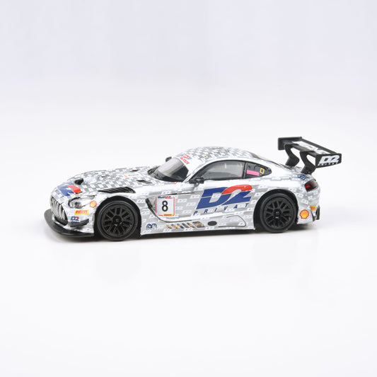 1:64 Mercedes-AMG GT3 Evo 2022 Gulf 12hr Ram Racing #8 D2 Livery