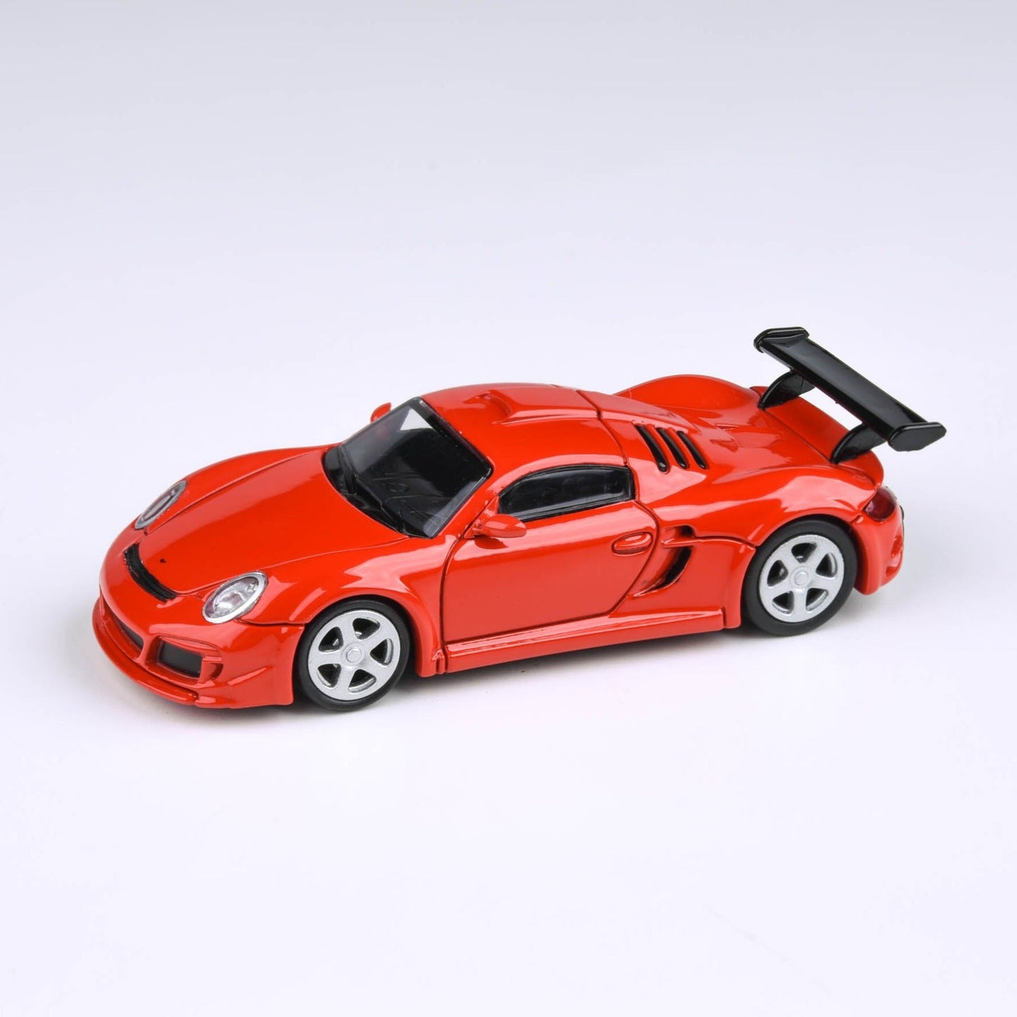 1:64 2012 RUF CTR3 - Silver / Guards Red