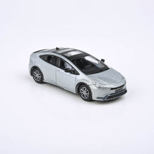 Load image into Gallery viewer, 1:64 2023 Toyota Prius Cutting Edge Silver / Reservoir Blue

