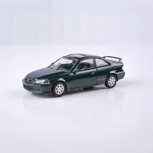 1:64 1999 Honda Civic Si EM1 Clover Green Pearl