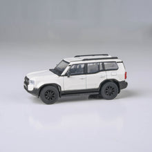 Load image into Gallery viewer, 1:64 2024 Toyota Land Cruiser 250 Prado Heritage Blue / White Ice Cap
