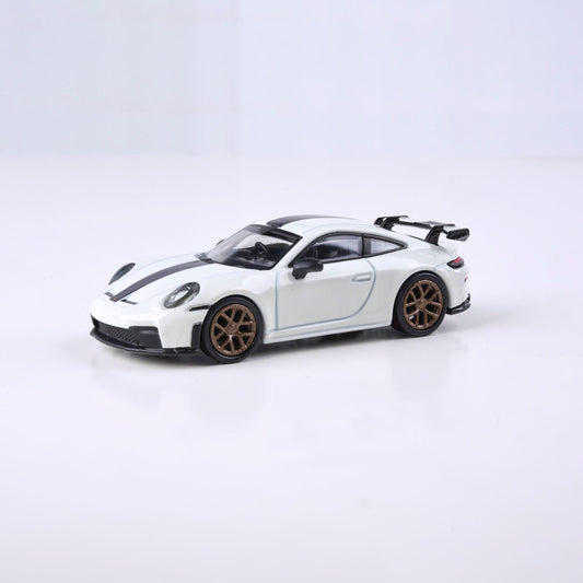 1:64 2025 Porsche 911 GT3 (992.2) Grand Prix White / Oak Green Metallic Neo