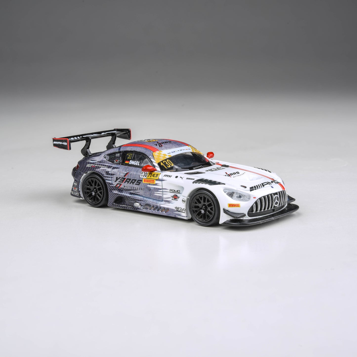 1:64 Mercedes-AMG GT3 2024 Macau FIA GT World Cup GruppeM Racing #130 P1