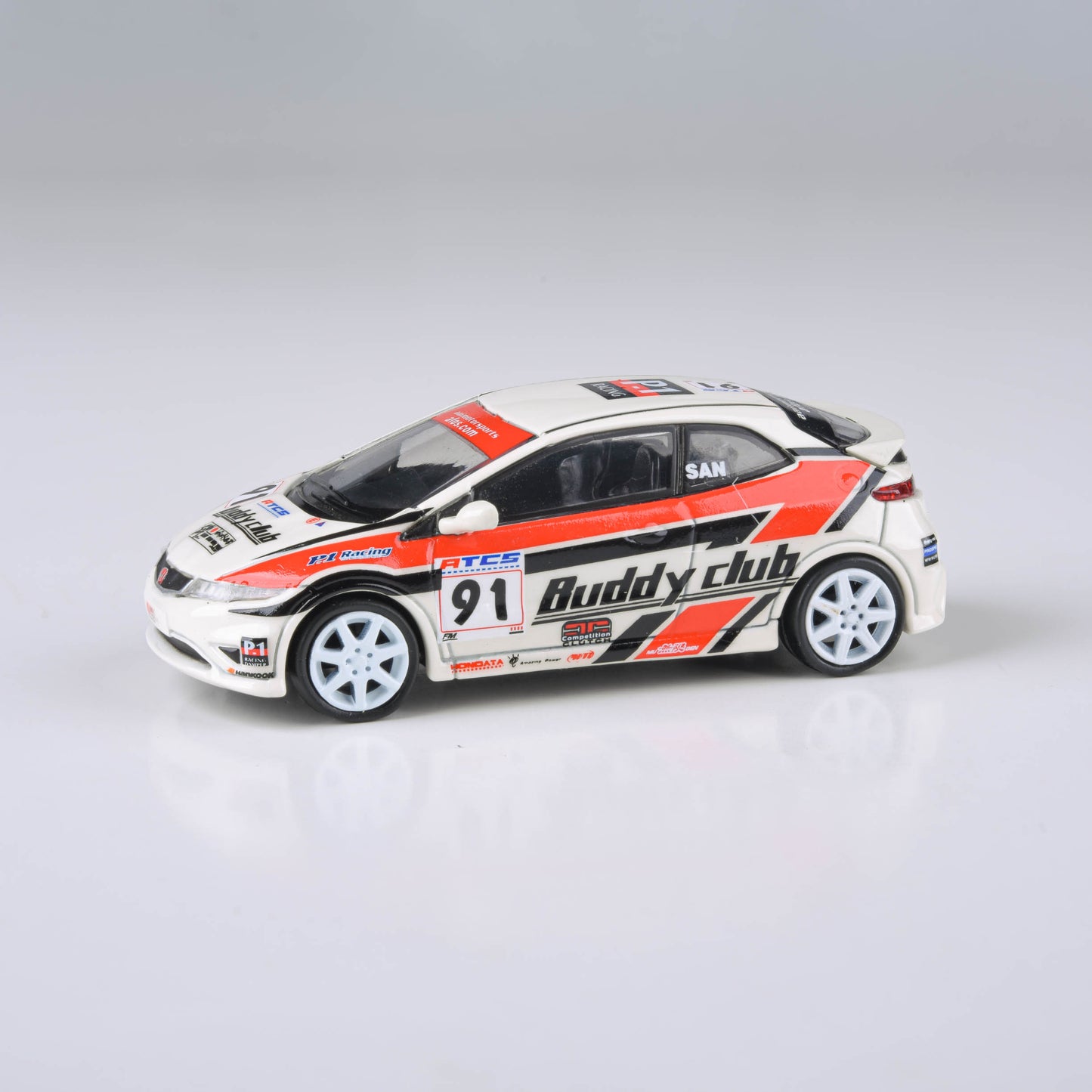 1:64 Honda 2007 Civic Type R FN2 Euro - Buddy Club