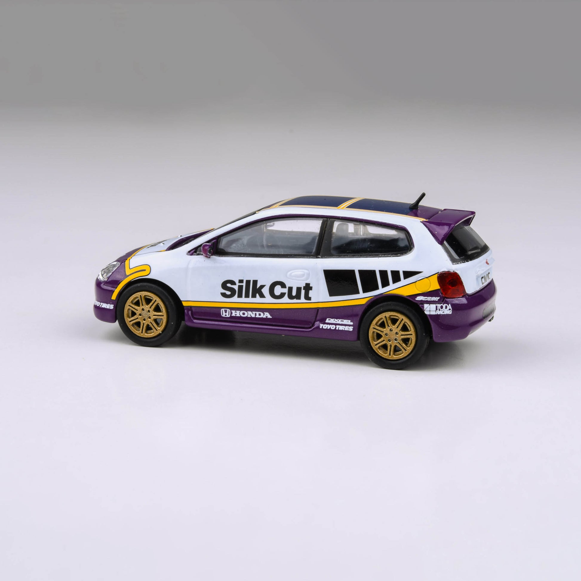 1:64 Honda 2001 Civic Type R EP3 - Silver Cut – paragonmodelstore