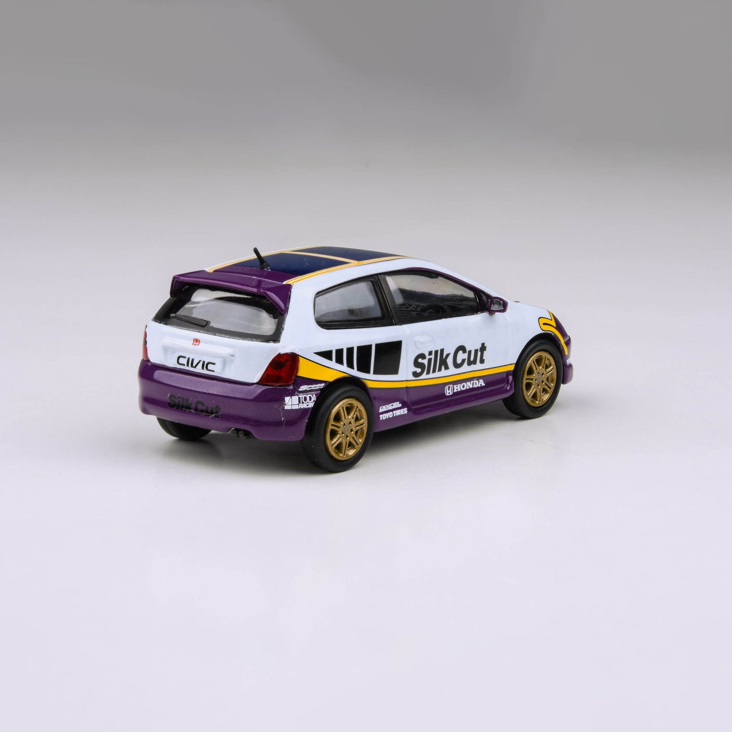 1:64 Honda 2001 Civic Type R EP3 - Silver Cut – paragonmodelstore