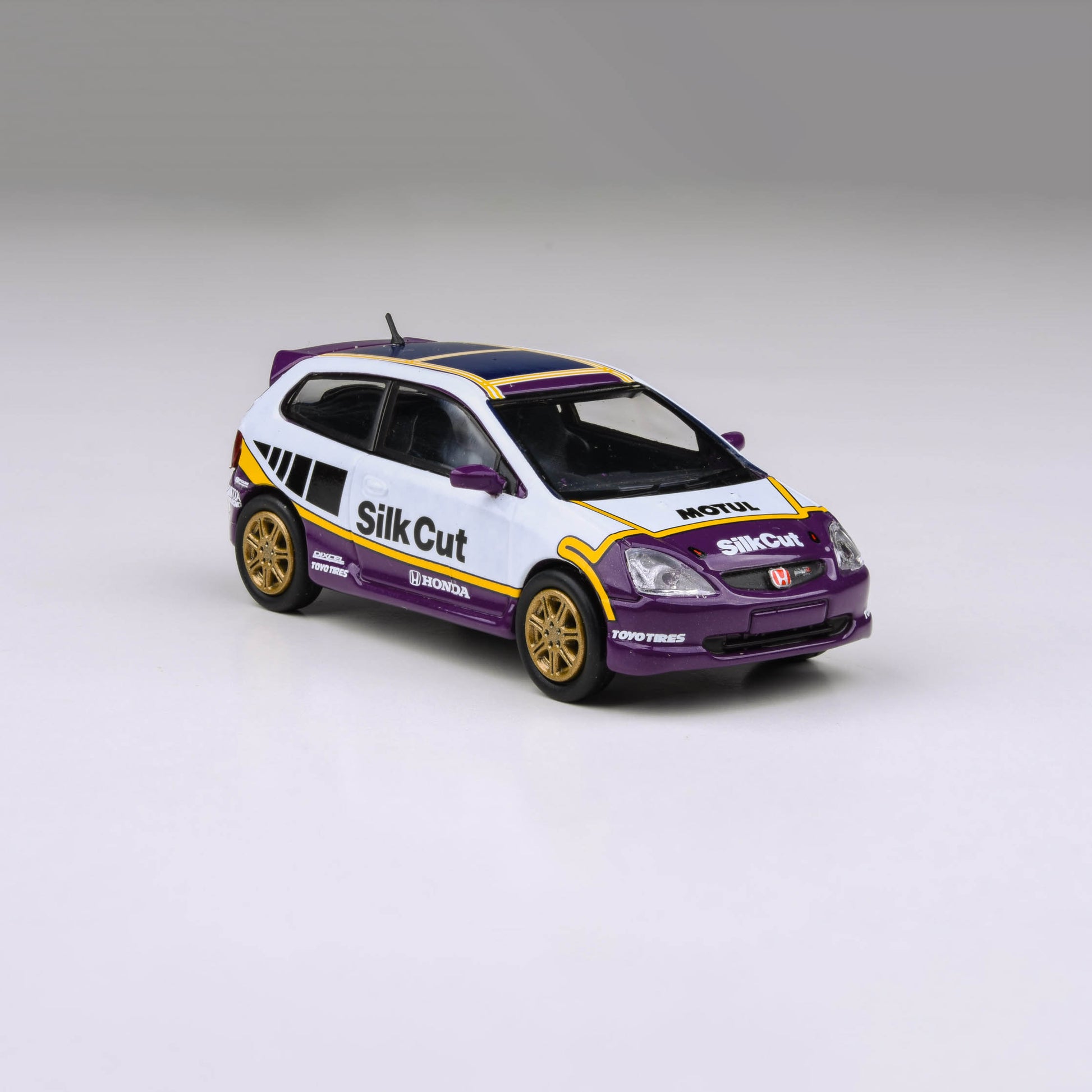 1:64 Honda 2001 Civic Type R EP3 - Silver Cut – paragonmodelstore