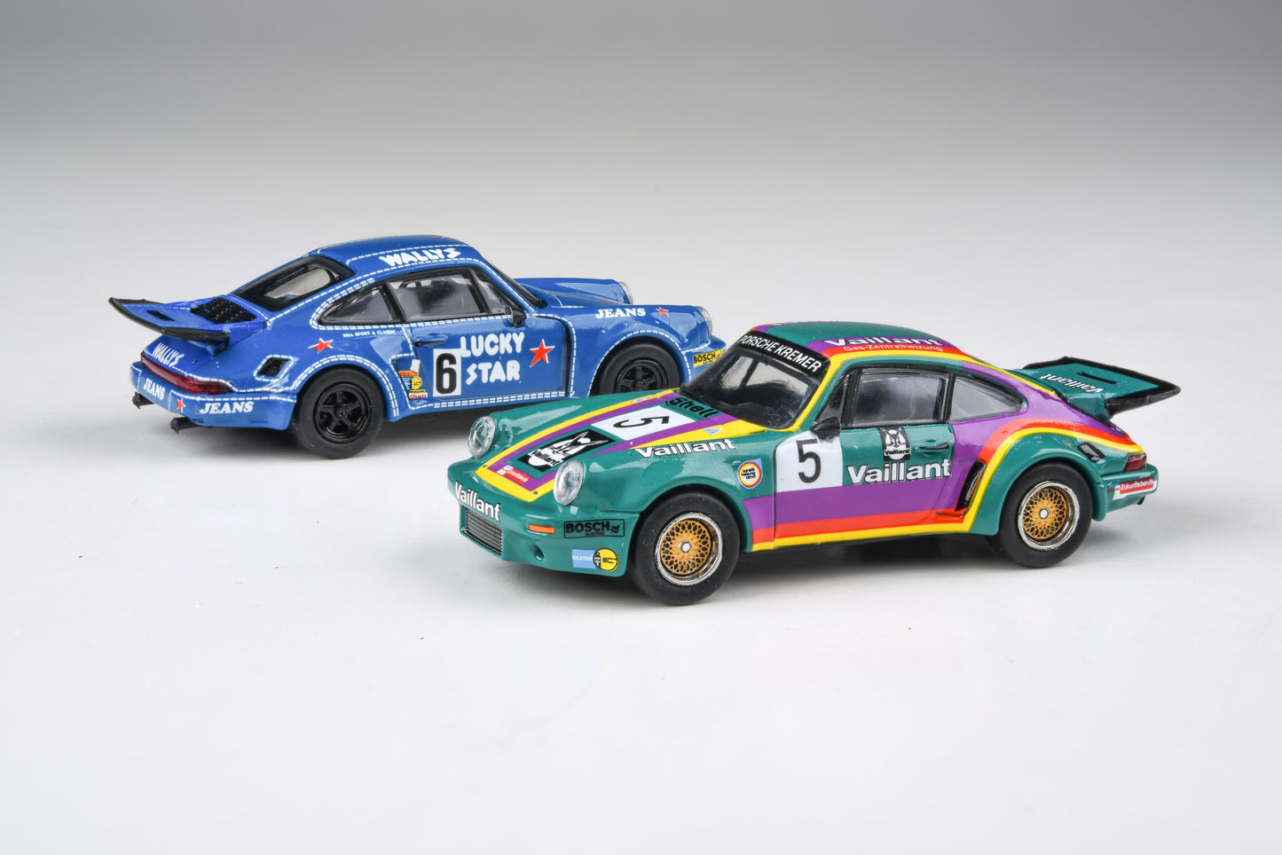 1:64 Porsche 911 Carrera RSR 3.0 1975 Wallys Jeans / Vaillant