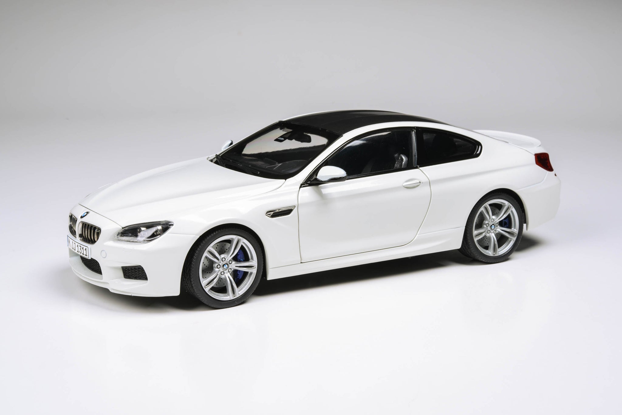 BMW M6 Coupe F13 Scale Model Miniature Car White OEM for sale online