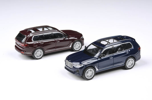 1:64 BMW X7 Tanzanite Blue / Ametrine