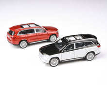 Load image into Gallery viewer, 1:64 Mercedes-Maybach GLS 600 Red / Black over White
