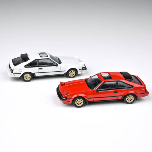 1:64 1984 Toyota Celica  Supra XX Super White / Super Red