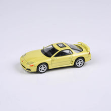 Load image into Gallery viewer, 1:64 Mitsubishi GTO / 3000GT Martinique Yellow Pearl / Mariana Blue
