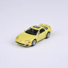 Load image into Gallery viewer, 1:64 Mitsubishi GTO / 3000GT Martinique Yellow Pearl / Mariana Blue
