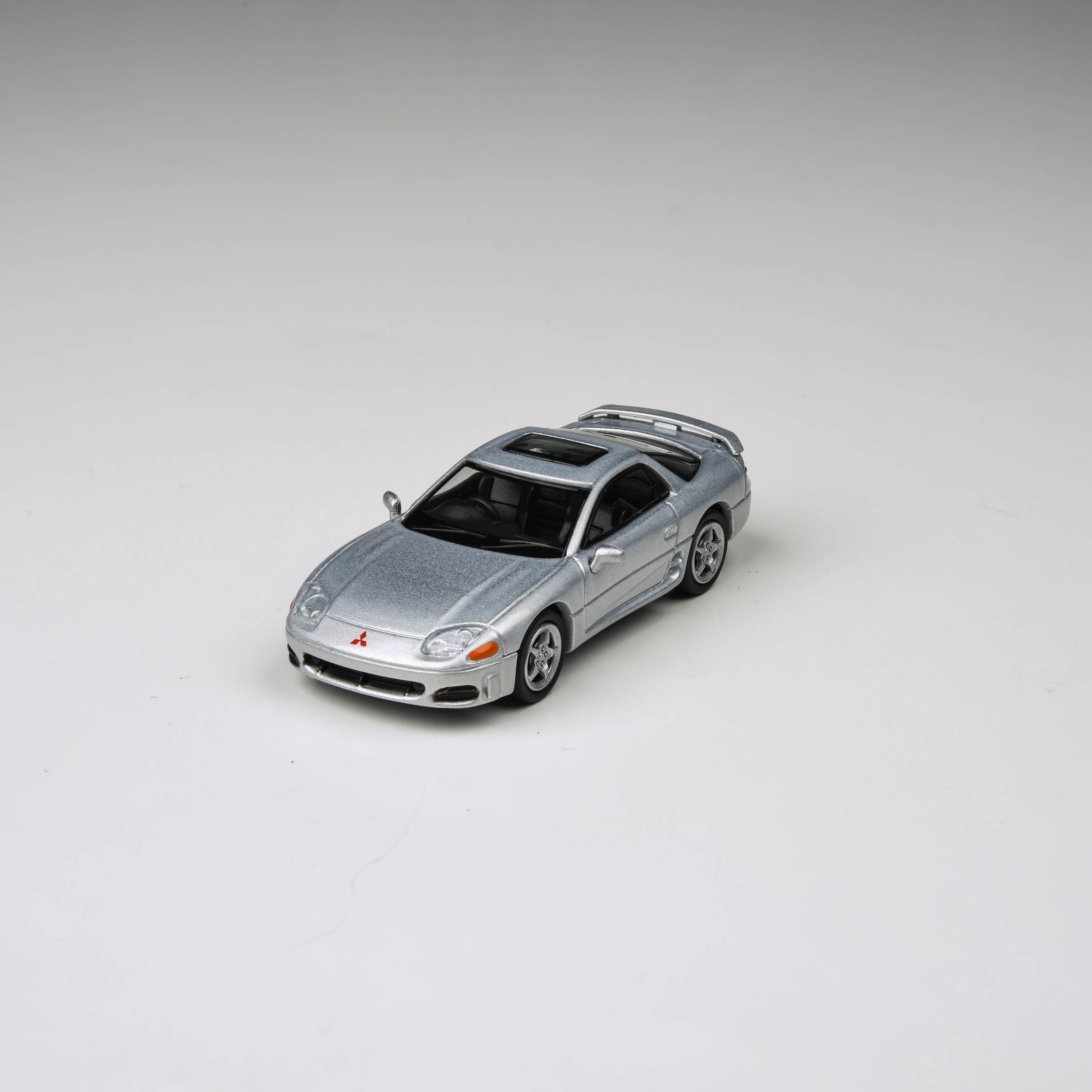 1:64 Mitsubishi GTO 3000GT Silver / Pyrenees Black