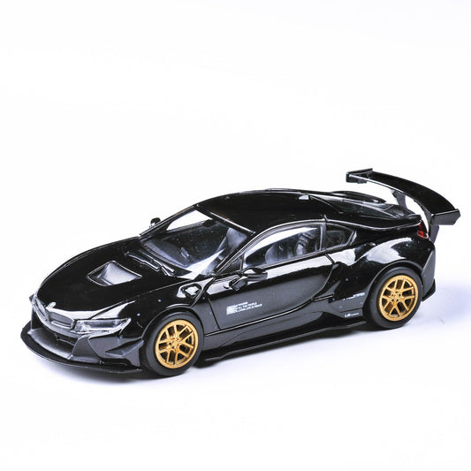 1:64 Liberty Walk BMW i8 Black