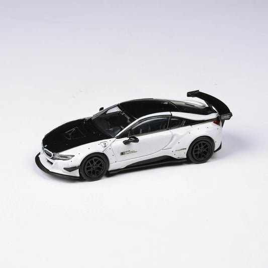 1:64 Liberty Walk BMW i8 Black & White